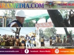 Bupati Sumbawa Pantau Perbaikan Jalan Provinsi di RSUD Sering, Tekankan Mutu Pekerjaan Harus Berkualitas