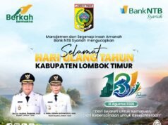 Bank NTB Syariah : Selamat Ultah Lombok Timur ke-131