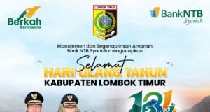 Bank NTB Syariah : Selamat Ultah Lombok Timur ke-131