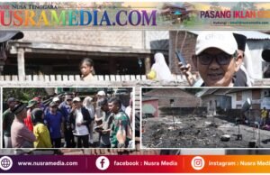 Wabup Ansori Tinjau Korban Kebakaran di Desa Kerekeh, Imbau Masyarakat Waspada Arus Pendek Listrik