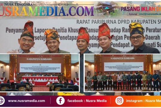 DPRD dan Pemkab Sumbawa Sepakati 9 Ranperda Jadi Perda Tahun 2026