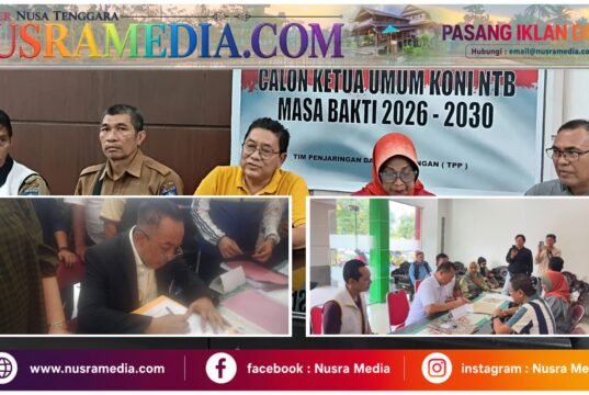 Keputusan Tim Penjaringan dan Penyaringan : Dua Balon Ketua KONI NTB Tidak Memenuhi Syarat