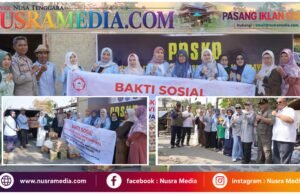 ISWARA NTB Peduli Sade, Salurkan Sembako dan Uang Tunai untuk Warga Terdampak Kebakaran