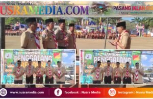 Sejarah Baru Pramuka Sumbawa, Kamabisa Se-Kecamatan Moyo Hulu Resmi Dikukuhkan