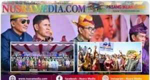 Hadiri HUT ke-33 Kota Mataram, Wabup Ansori Perkuat Kolaborasi Antar Pemda se-NTB