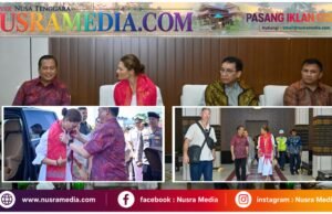 Putri Mahkota Victoria Tiba di Lombok, Disambut Tenun Sasak dan Minuman Rempah