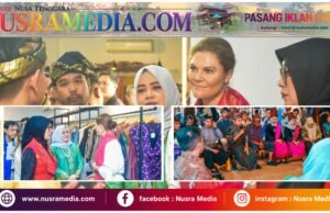 Takjub pada Songket Sasak, Putri Victoria Apresiasi Perjuangan Perajin Perempuan NTB