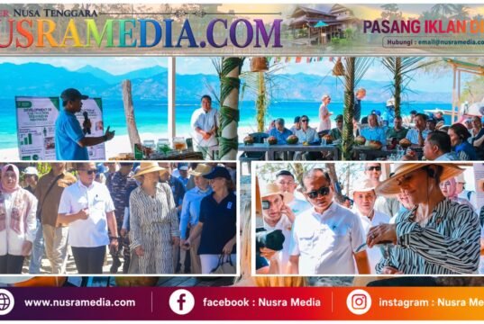 Putri Mahkota Swedia Victoria di Gili Meno : Menjaga Laut, Merawat Harapan Ekonomi Biru