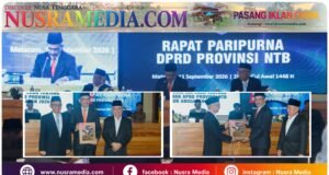DPRD NTB Terima Penjelasan Perubahan APBD 2026, Belanja Daerah Naik Rp319 Miliar