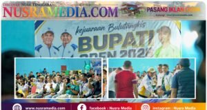 Bupati Open 2026 Ditutup, Wabup Sumbawa Tekankan Pembinaan Atlet Sejak Usia Dini
