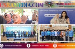 Ekspor NTB Makin Mendunia, Disperindag Perkuat UMKM dan Fasilitasi Pasar Global