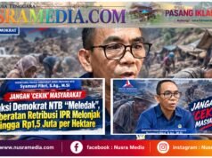 Fraksi Demokrat NTB “Meledak”, Keberatan Retribusi IPR Melonjak hingga Rp1,5 Juta per Hektare