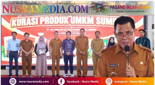 Bupati Haji Jarot Dorong Produk UMKM Sumbawa Tembus Pasar Ritel Modern
