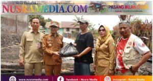 Wujud Kepedulian Pemerintah, Wabup Sumbawa Kunjungi dan Bantu Korban Kebakaran