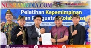 Didukung Bidang Pemuda Dikpora NTB, Forum Pemuda Pelopor Resmi Dibentuk, Sumaji Terpilih sebagai Ketua