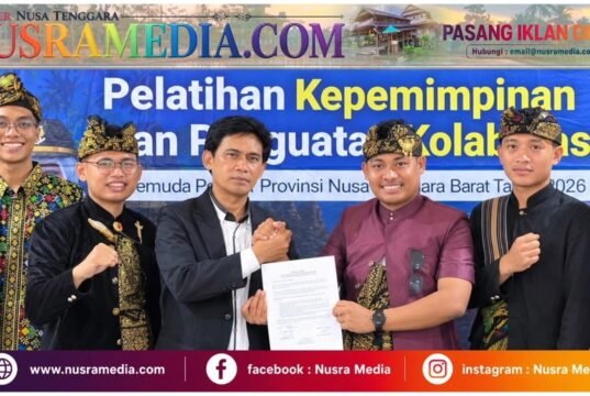 Didukung Bidang Pemuda Dikpora NTB, Forum Pemuda Pelopor Resmi Dibentuk, Sumaji Terpilih sebagai Ketua