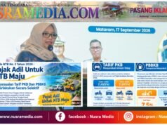 Pajak NTB 2026 Berkeadilan, Lindungi Rakyat Kecil Sasar Sektor Besar
