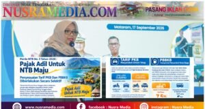 Pajak NTB 2026 Berkeadilan, Lindungi Rakyat Kecil Sasar Sektor Besar